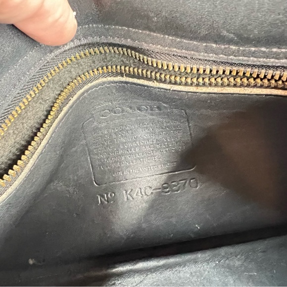 Coach Black Leather Crossbody Bag - Picture 7 of 11